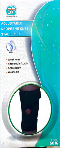 زانوبند چهار فنره قابل تنظیم نئوپرن کد ۵۰۱۶