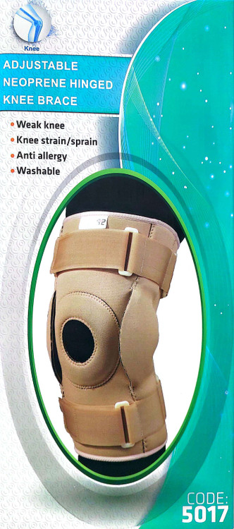 زانوبند مفصل دار قابل تنظیم نئوپرن کد ۵۰۱۷